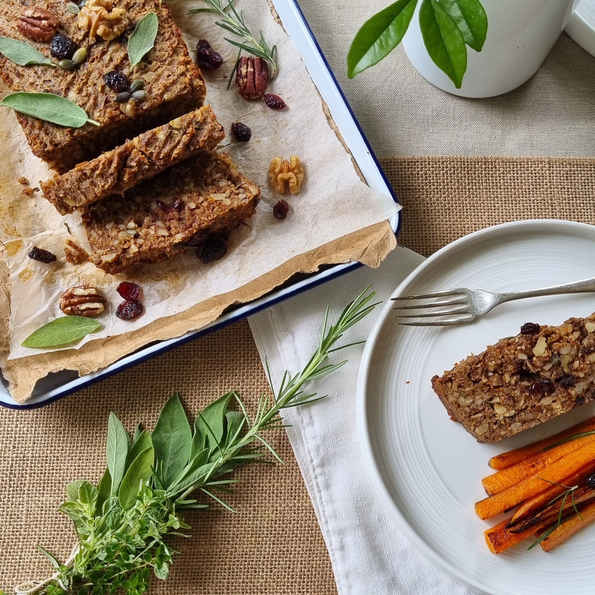 Nut &amp; Lentil Vegetarian 'meatloaf' &ndash; Refill Nation