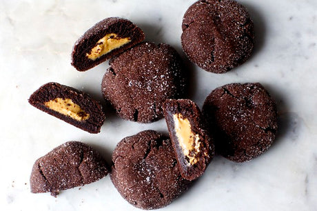 Peanut Butter & Chocolate Cookies