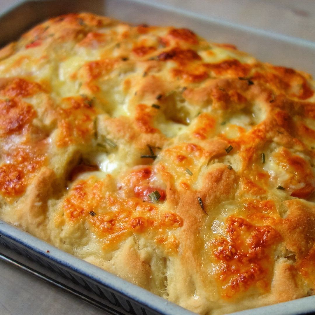 Stuffed Focaccia Bread