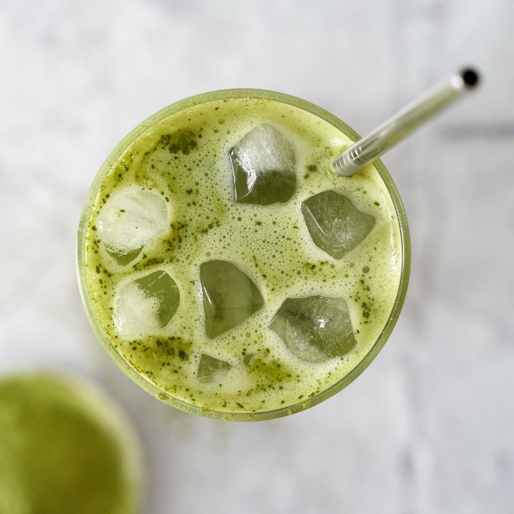 Iced Strawberry Matcha Latte &ndash; Refill Nation