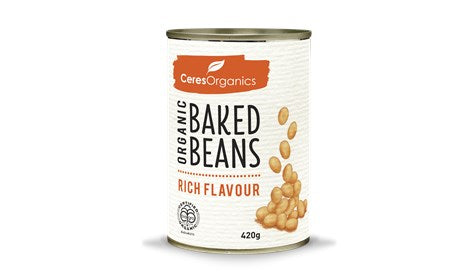 Organic Baked Beans Rich Flavour 420g