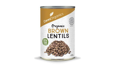 Organic Lentils Brown 400g
