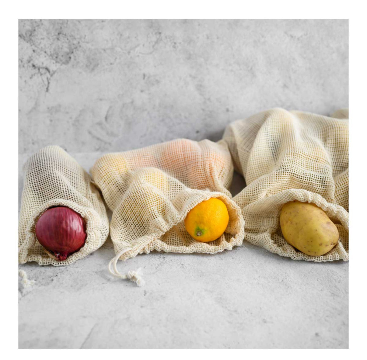 Caliwood Reusable Shopping Bags - 3 pack