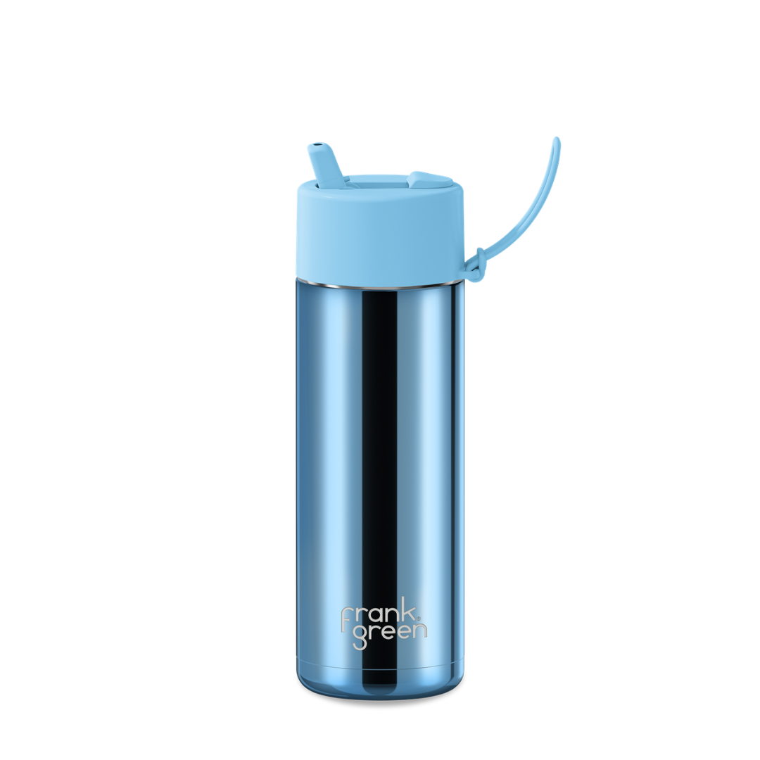 Frank Green 20oz Chrome Light Blue