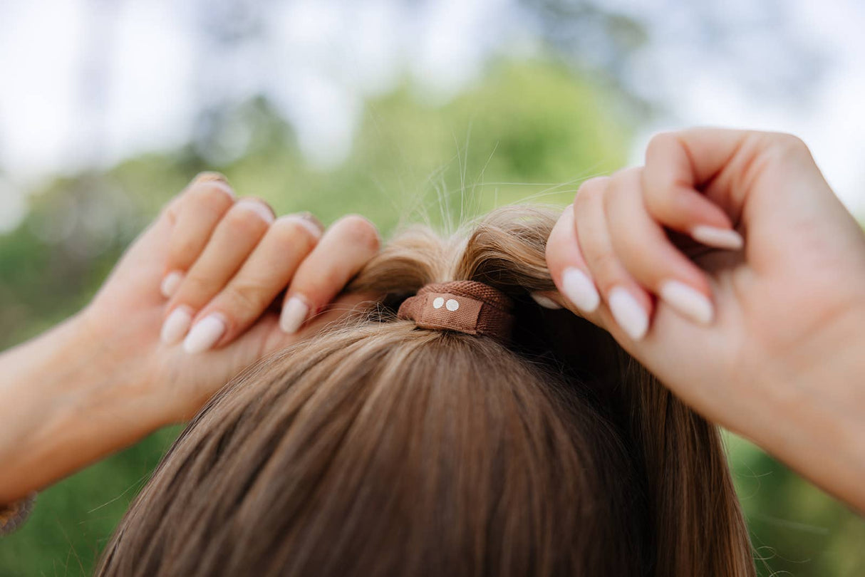 Plastic-free Biodegradable Hair Ties - Earth Tints