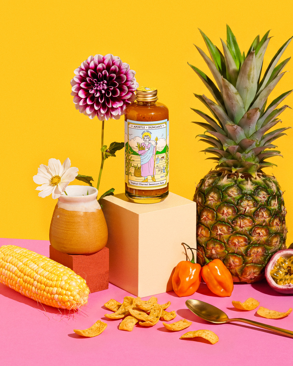 Apostle St Isidore - Tropical Charred Sweetcorn Salsa