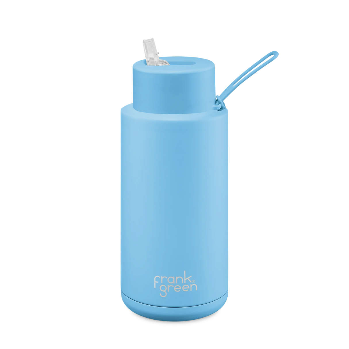 Frank Green Ceramic Reusable Bottle with Straw Lid 34oz
