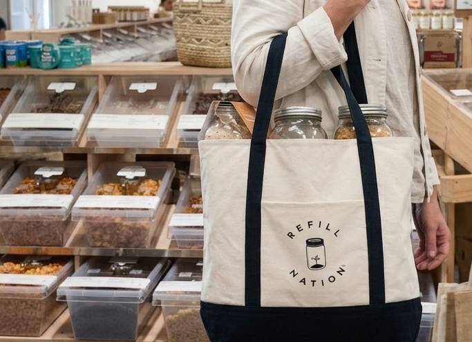 Refill Nation Cotton Tote