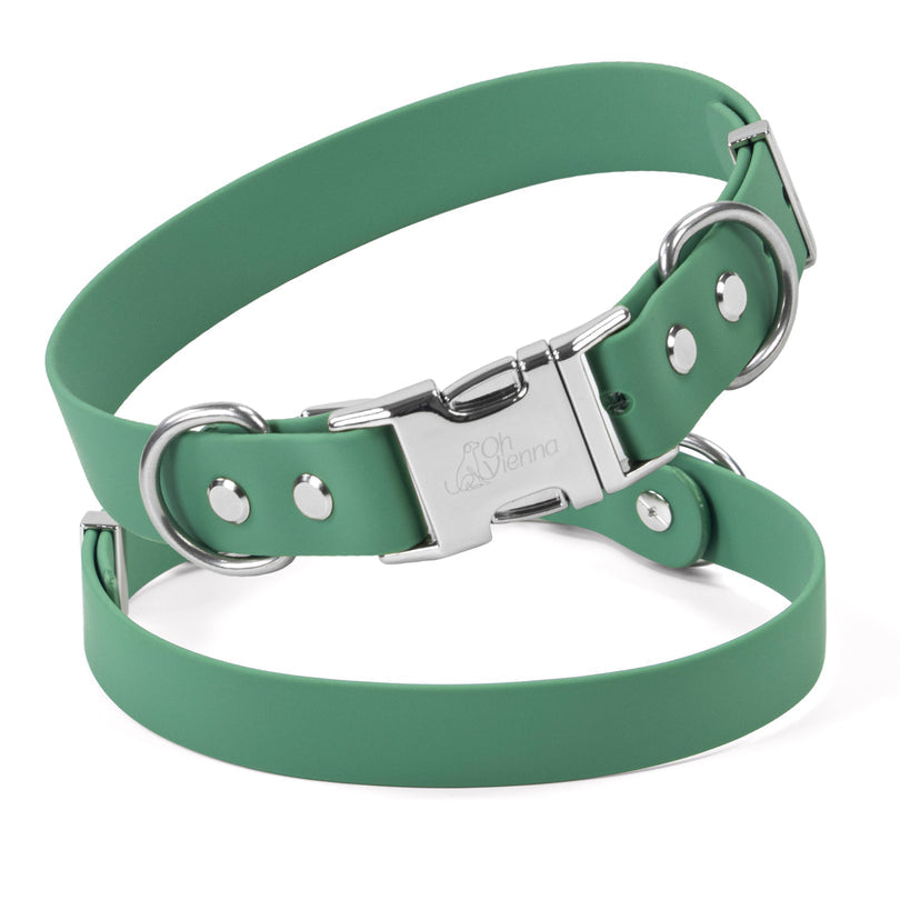 Vienna Collar Teal Medium