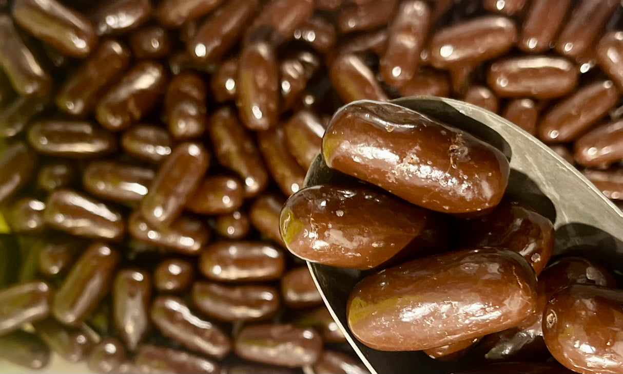 Dark Chocolate Licorice Bullets