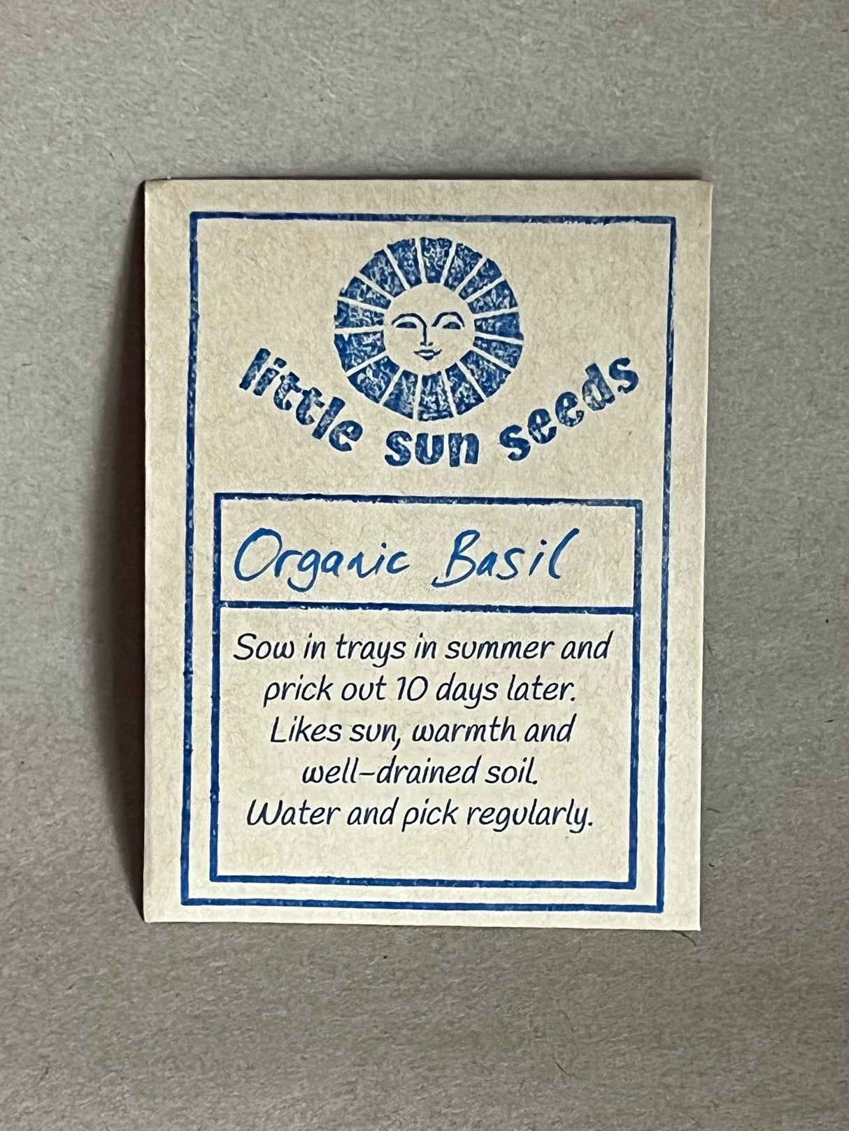 Little Sun Seeds Organic Basil