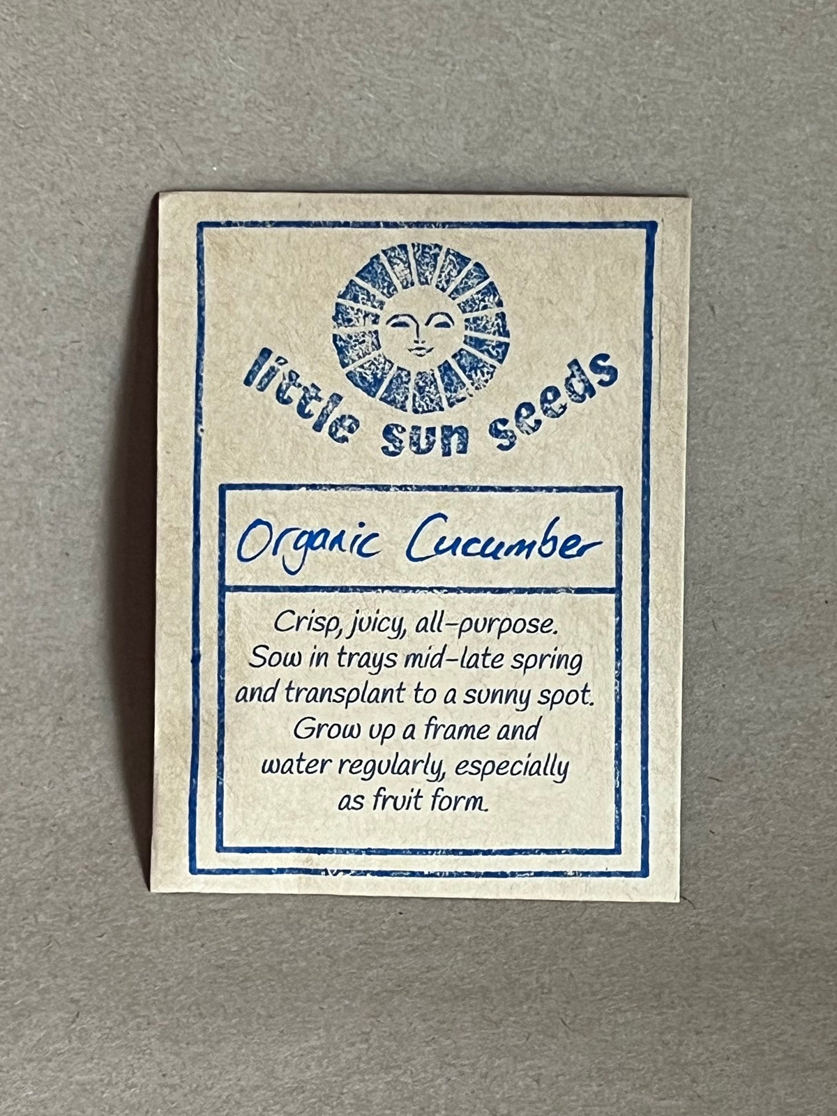 Little Sun Seeds Organic Cucumber