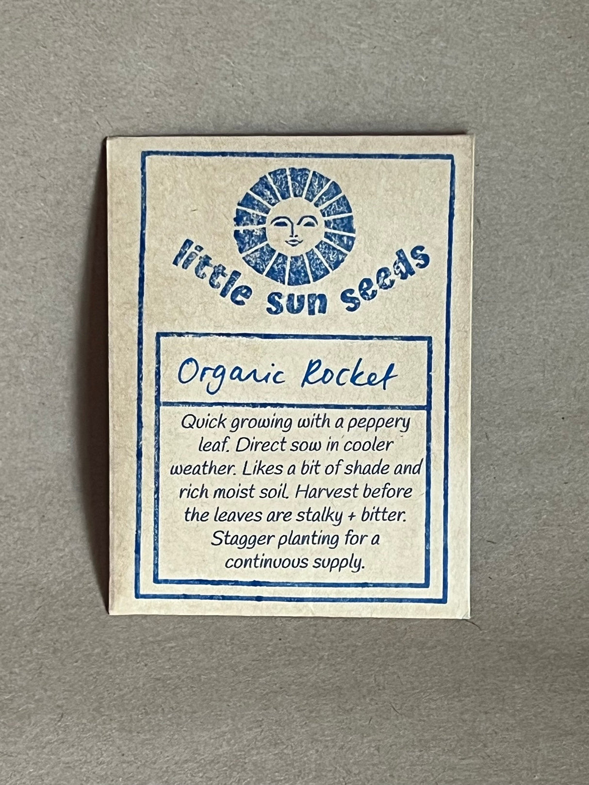 Little Sun Seeds Organic Rocket