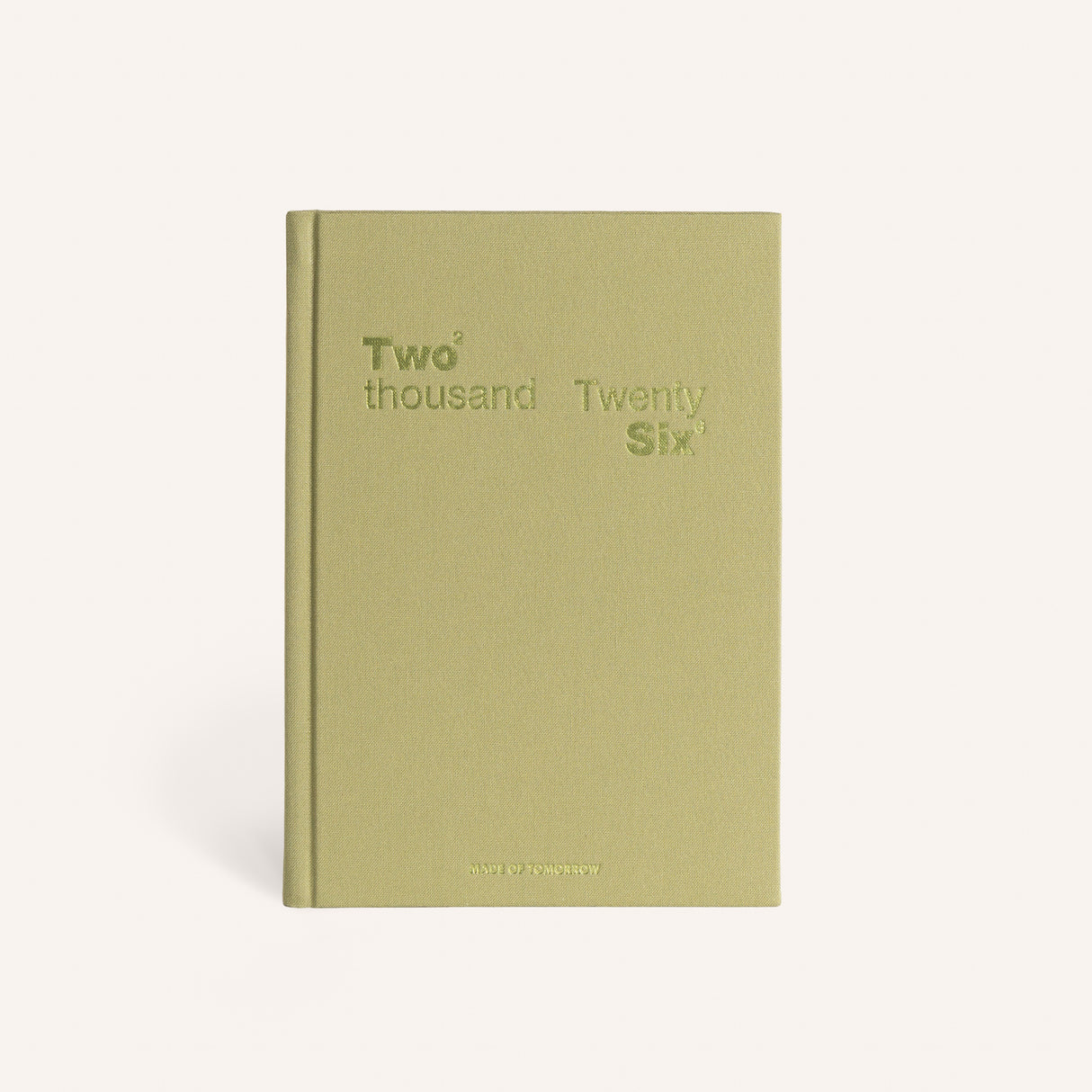 Made of Tomorrow Weekly Planner 2026 Matcha