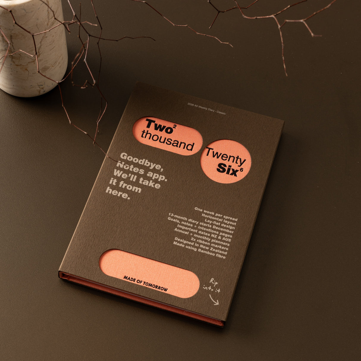 Made of Tomorrow Weekly Planner 2026 Sorbet