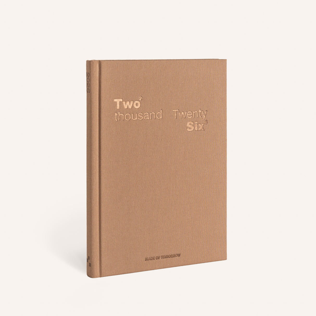 Made of Tomorrow Weekly Planner 2026 Toffee