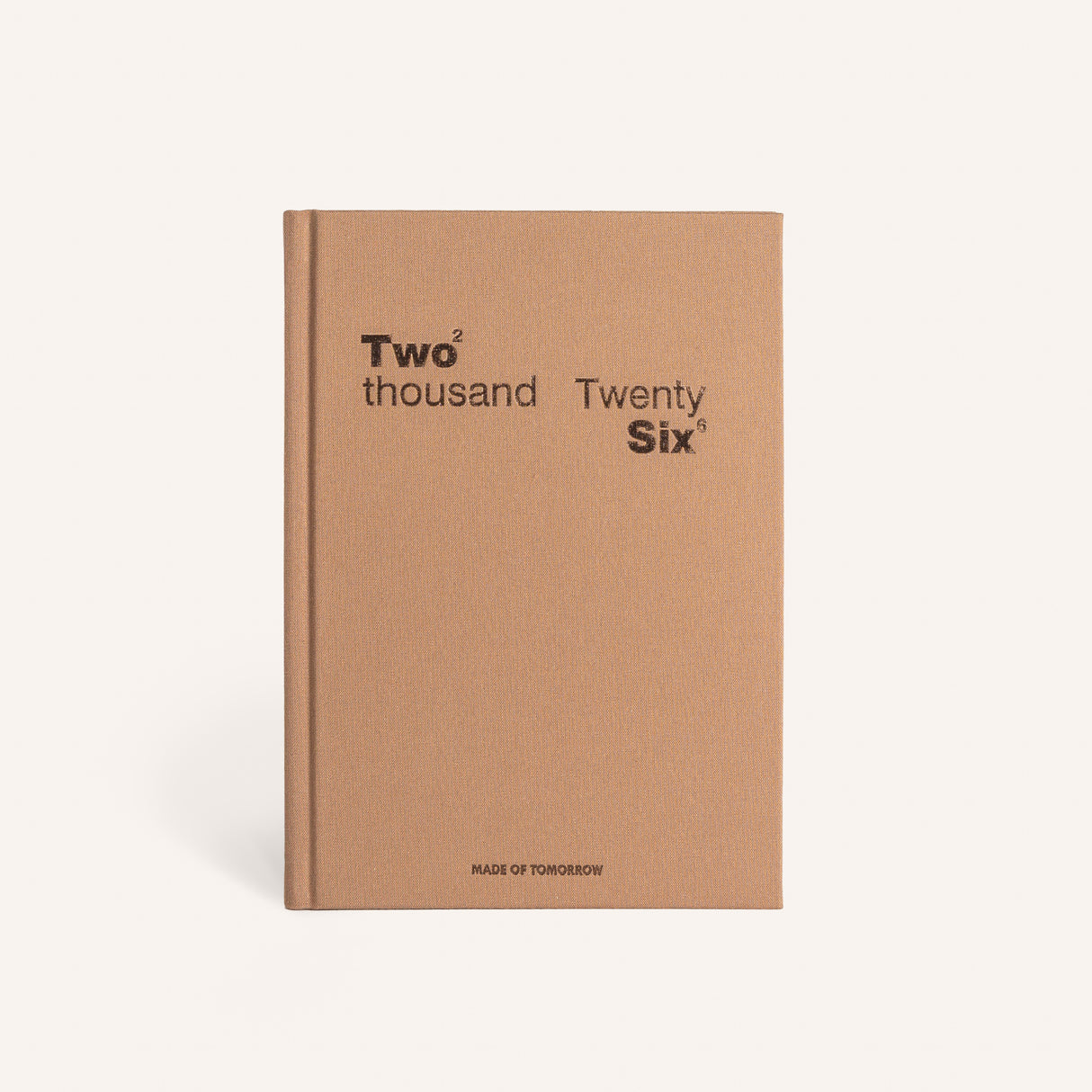 Made of Tomorrow Weekly Planner 2026 Toffee