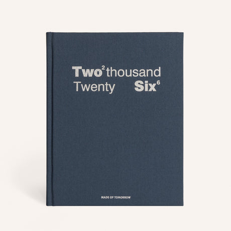 Made of Tomorrow Daily Planner 2026 Blueberry