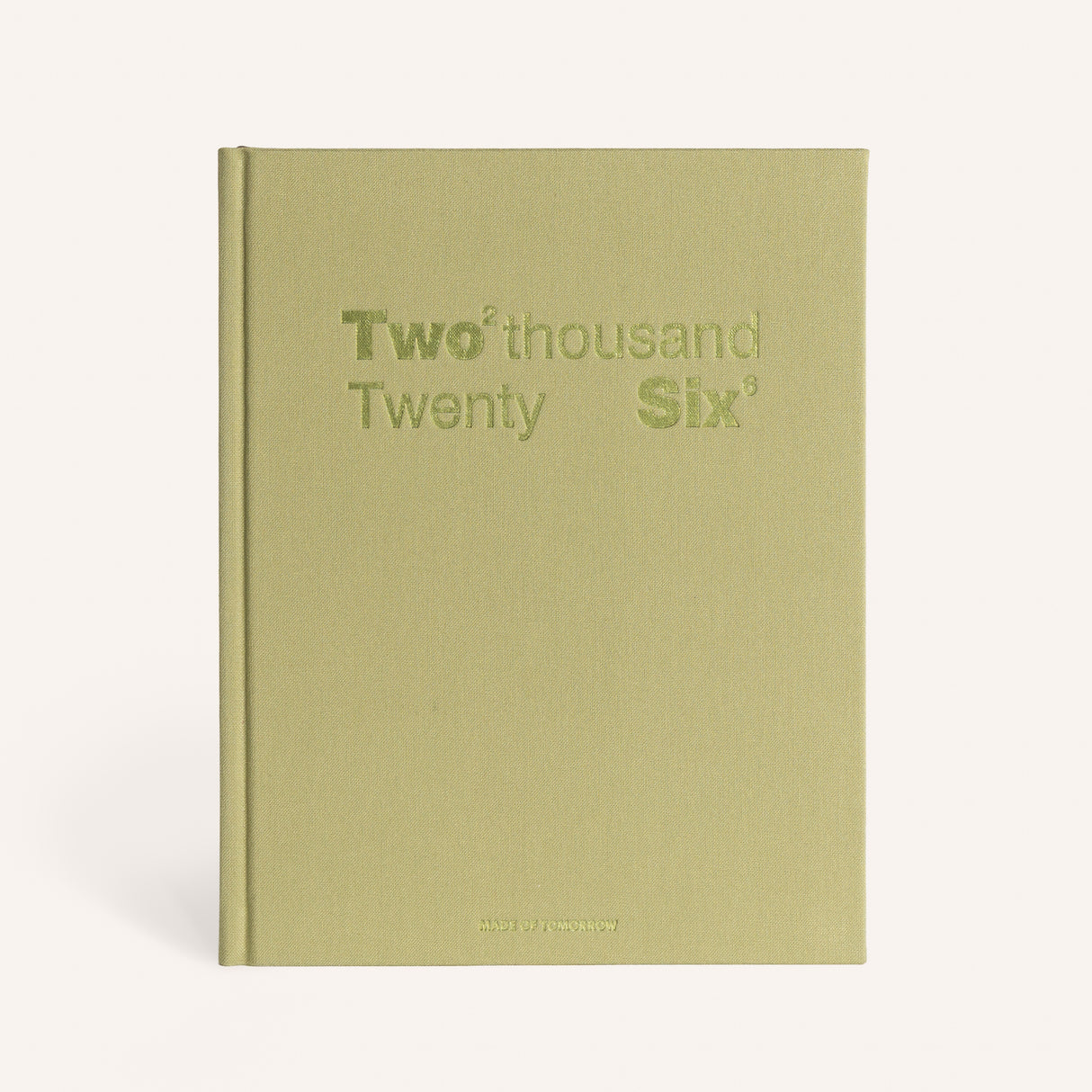 Made of Tomorrow Daily Planner 2026 Matcha