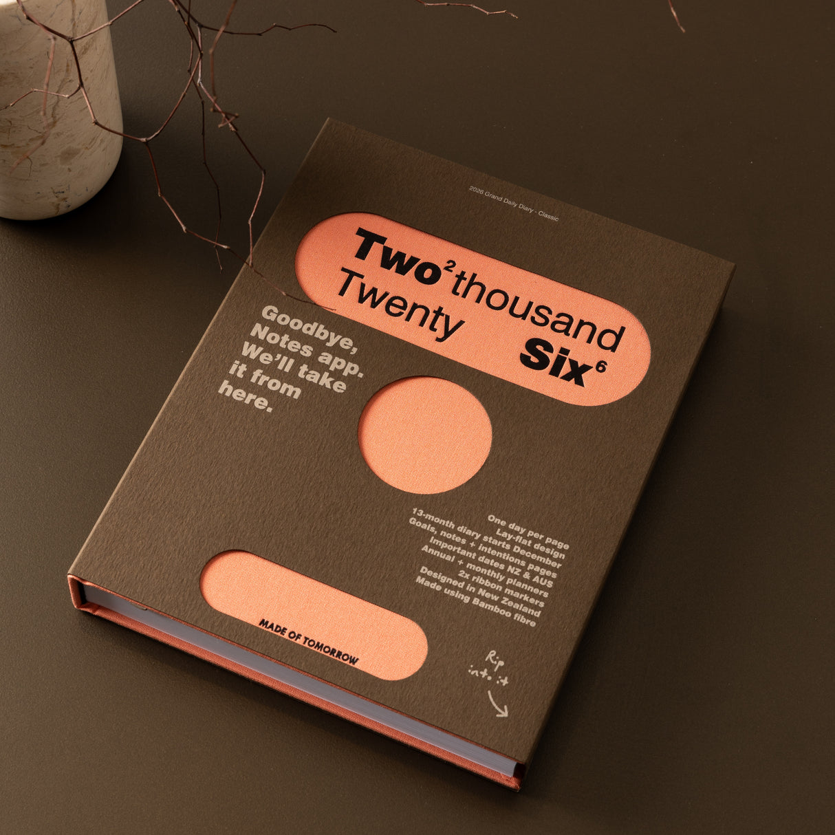 Made of Tomorrow Daily Planner 2026 Sorbet