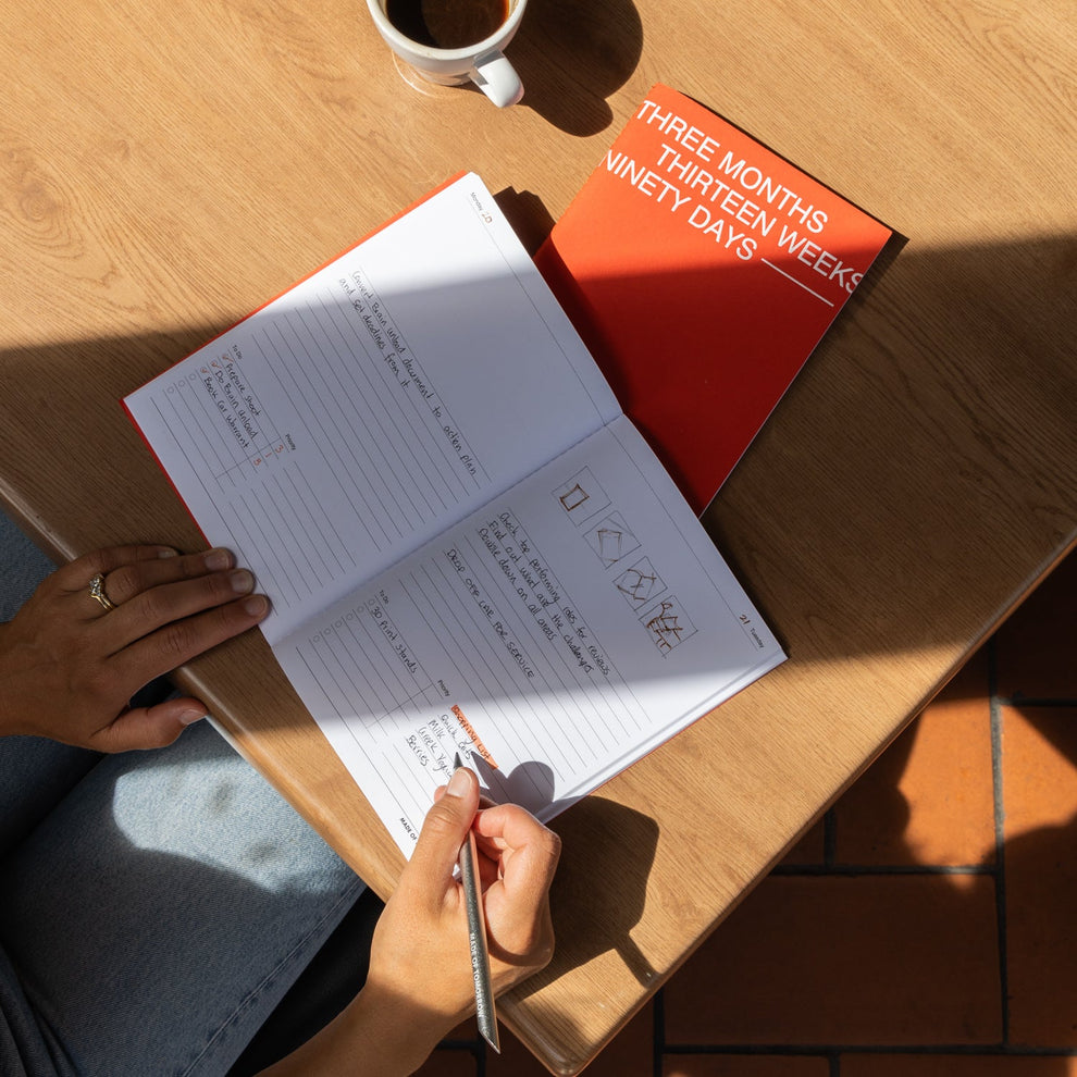 Made of Tomorrow Three Monthly Planner - Guava