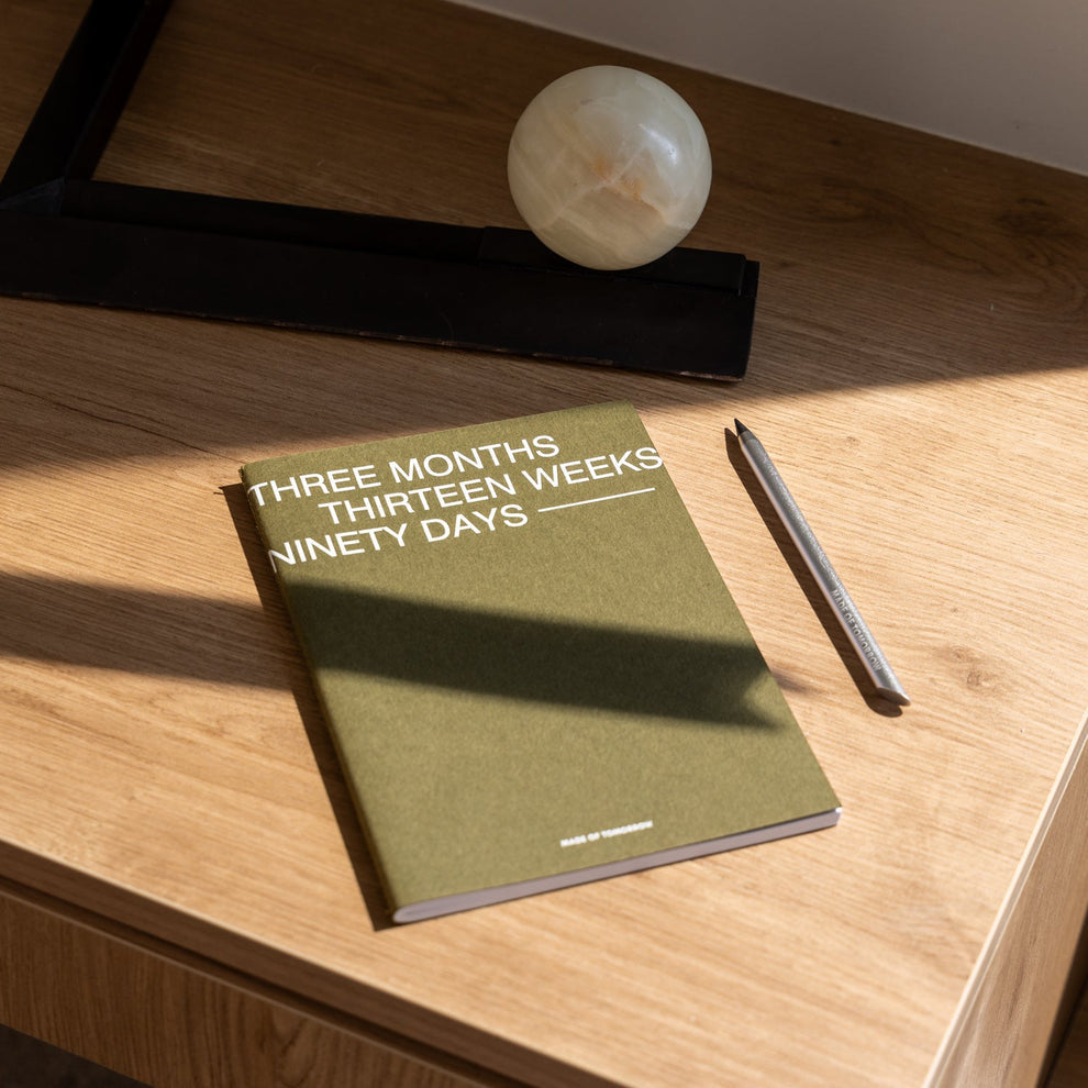 Made of Tomorrow Three Monthly Planner - Khaki