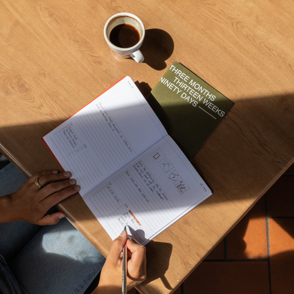 Made of Tomorrow Three Monthly Planner - Khaki