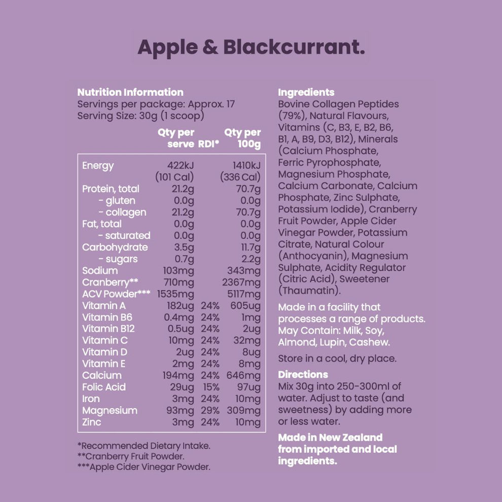 Collagen Protein Water - Apple