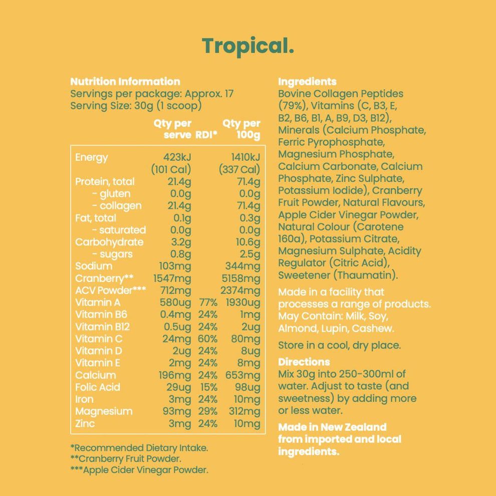 Collagen Protein Water - Tropical