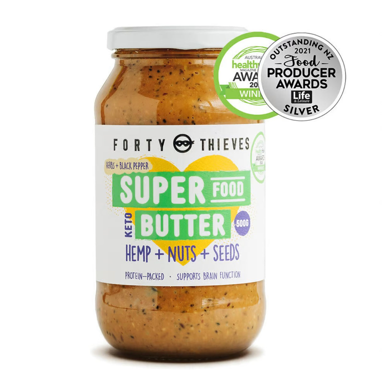 SuperFood Butter; Hemp, Nuts + Seeds