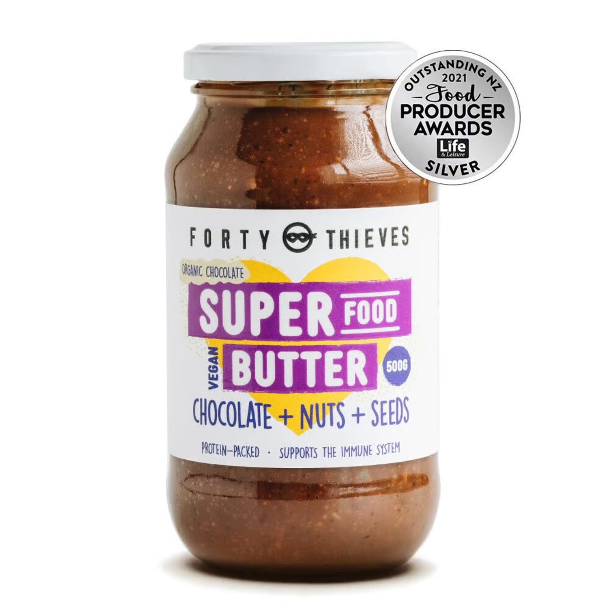 SuperFood Butter; Chocolate, Nuts + Seeds