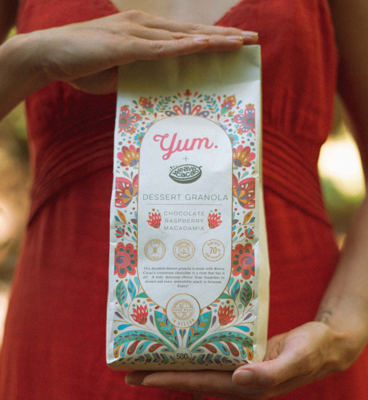 Chocolate Raspberry Dessert Granola 500g