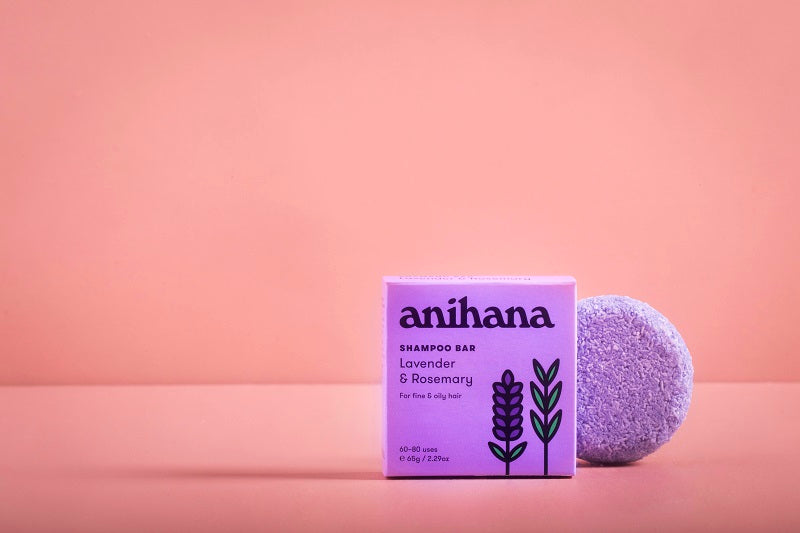 Anihana Lavender and Rosemary Shampoo Bar