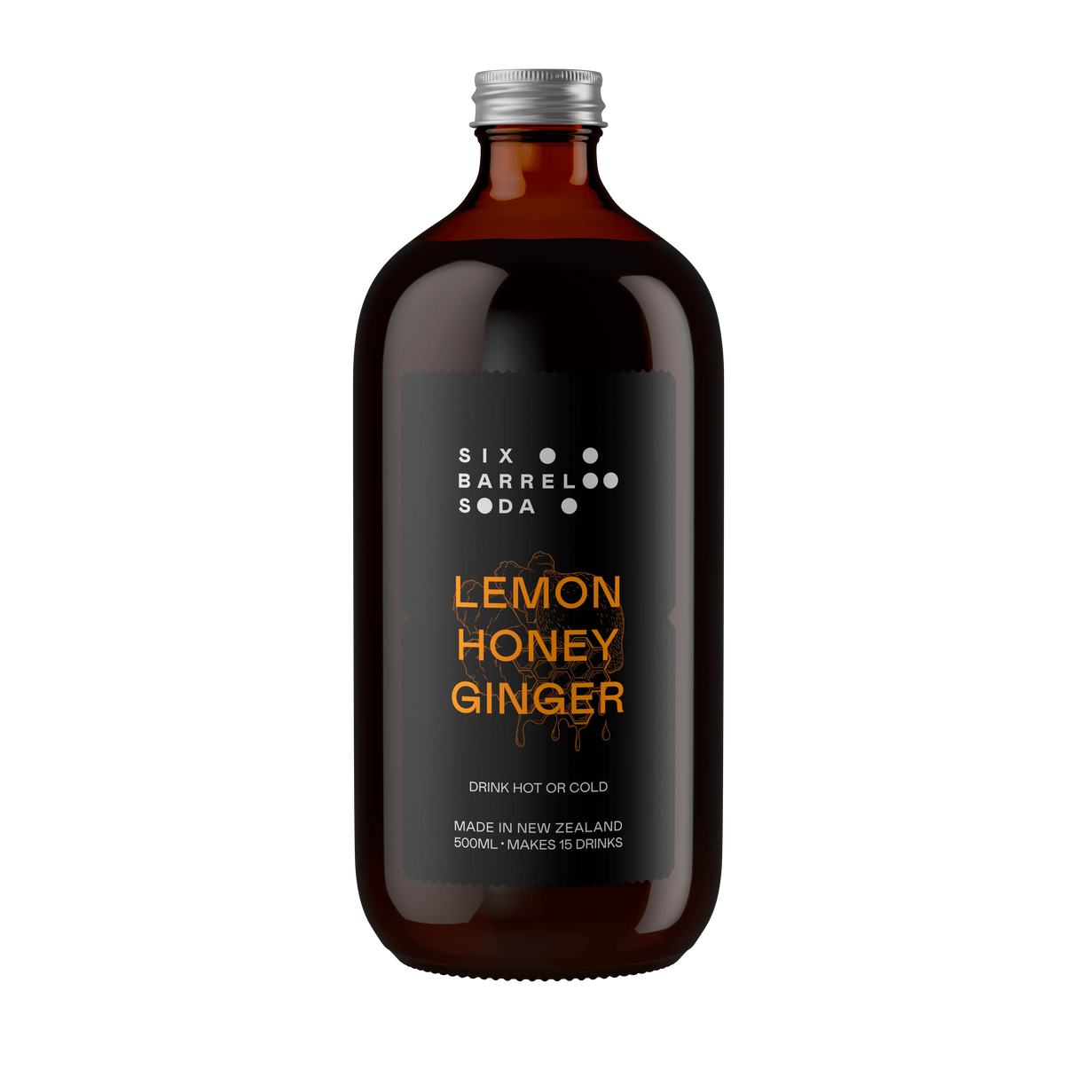 Six Barrel Soda Lemon Honey Ginger Syrup