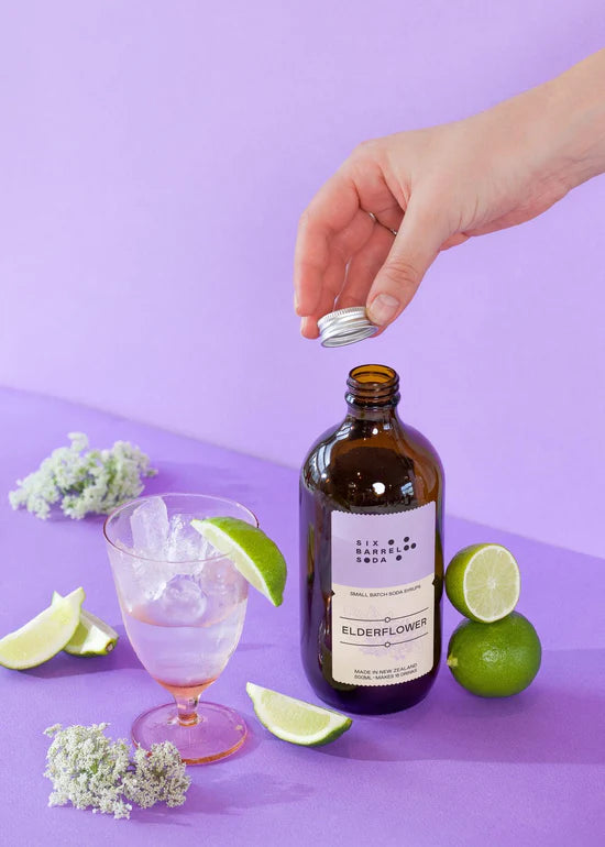 Six Barrel Soda Elderflower Syrup