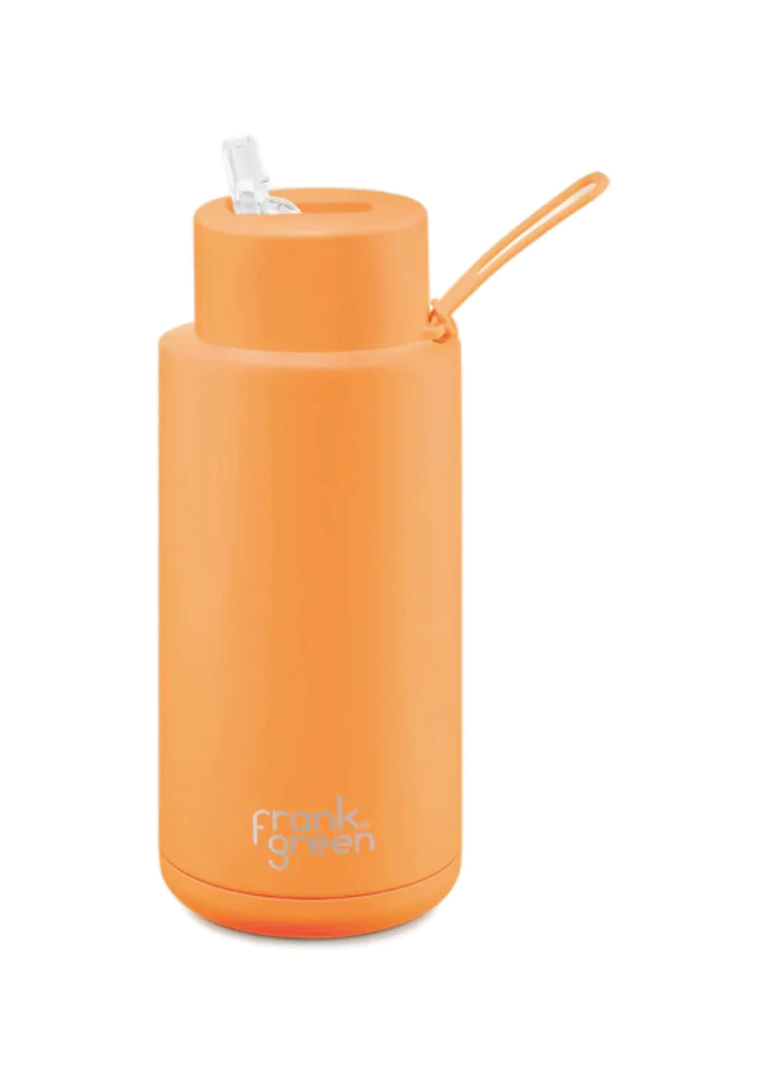Frank Green Ceramic Reusable Bottle with Straw Lid 34oz