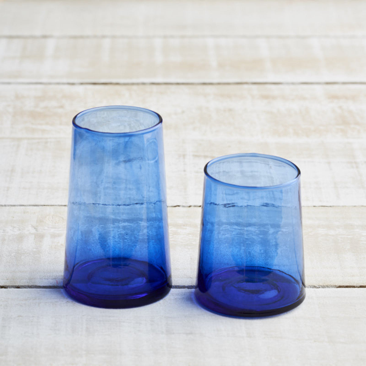 Beldi Wine/Water Glasses Cobalt Blue