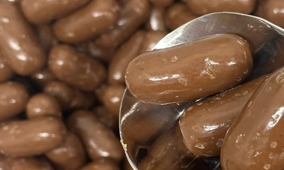 Milk Chocolate Licorice Bullets