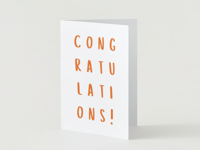 Congrats Greeting Cards