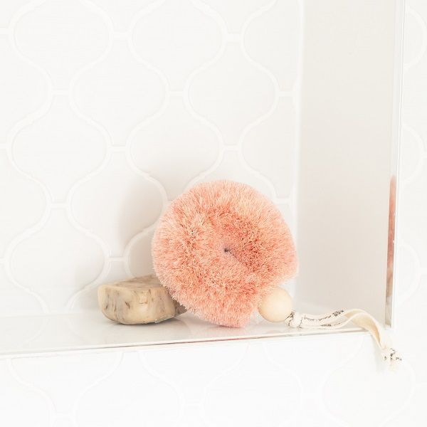 Spa Shower Puff - Pink