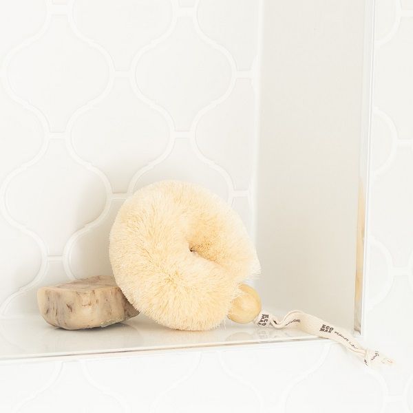 Spa Shower Puff - Sand