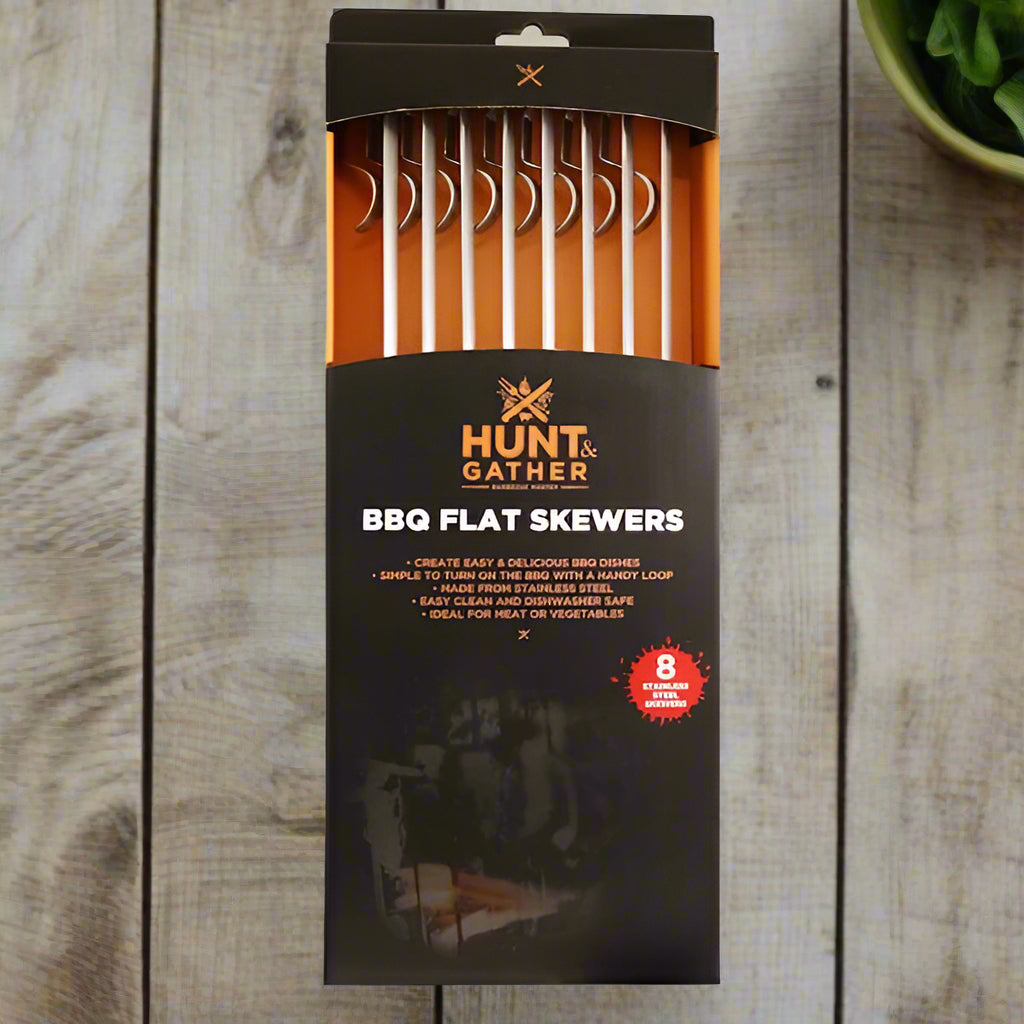 Stainless Steel Skewers 8pk