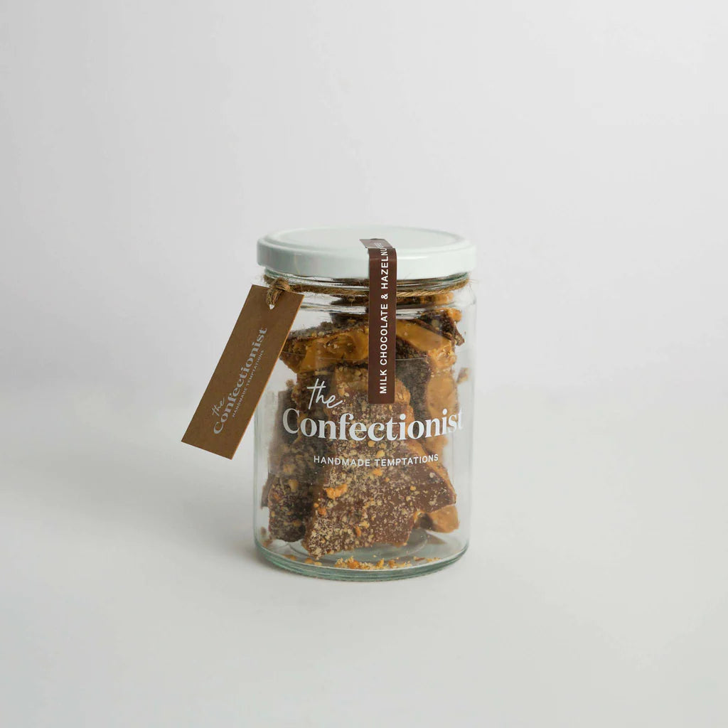 The Confectionist Milk Chocolate & Hazelnut Toffee 85g