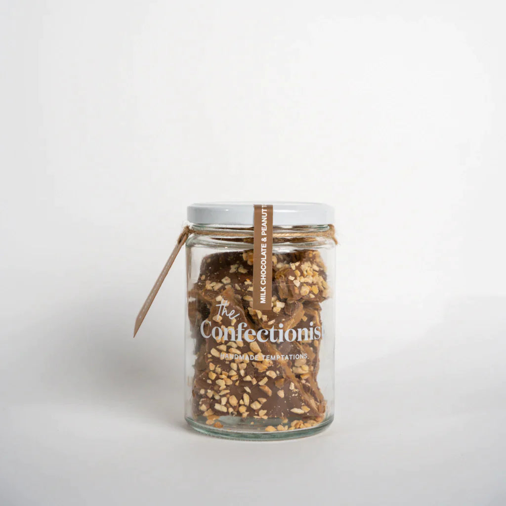 Confectionist Milk Chocolate & Peanut Toffee 85g