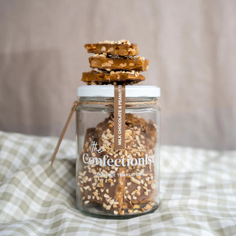 Confectionist Milk Chocolate & Peanut Toffee 200g