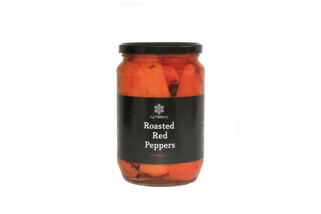Symbiosis Roasted Red Peppers 680g