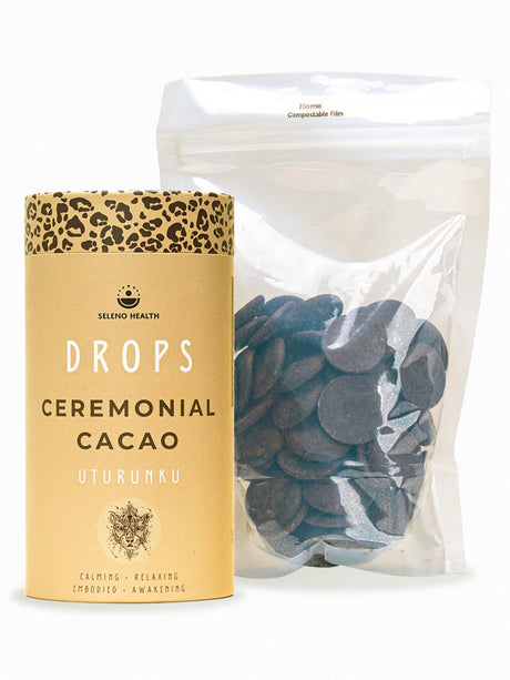 Organic Uturunku Ceremonial Cacao Paste Drops 250g