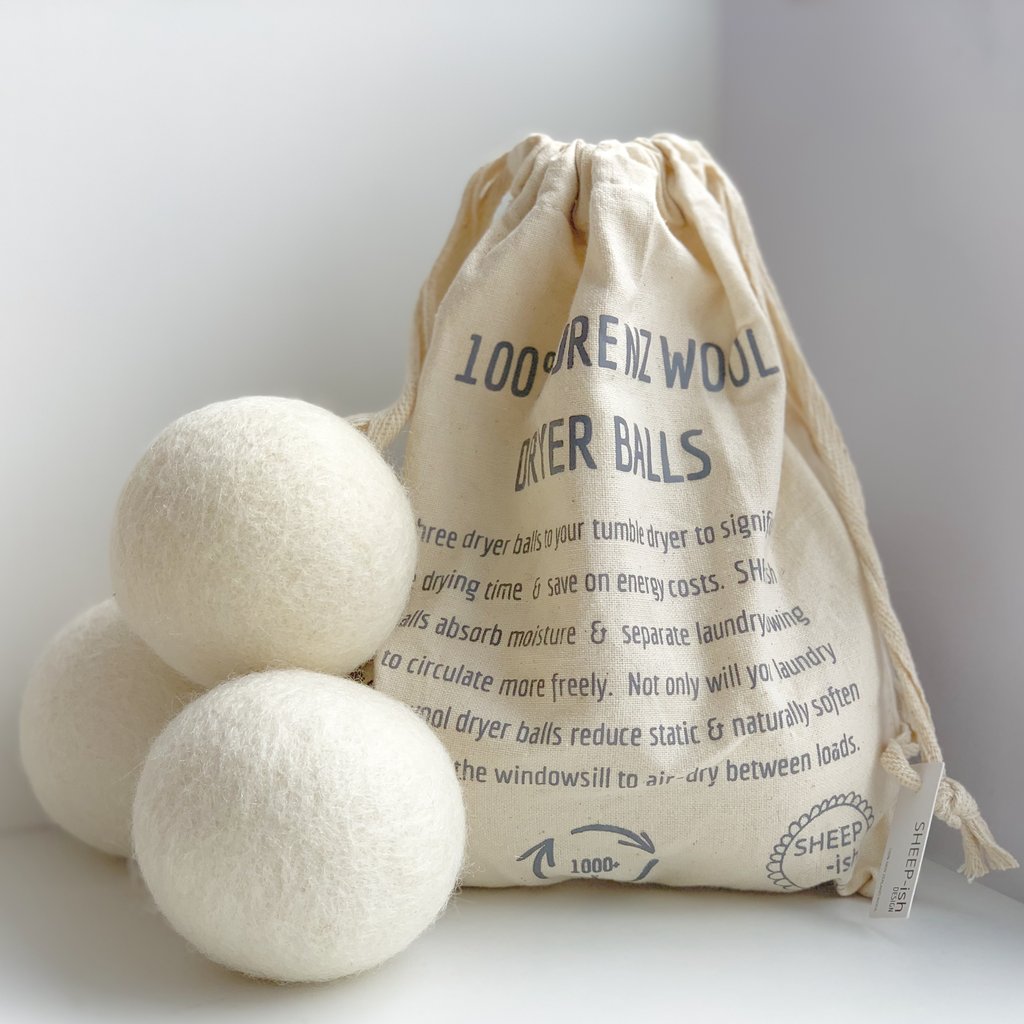 Natural Wool Dryer Balls