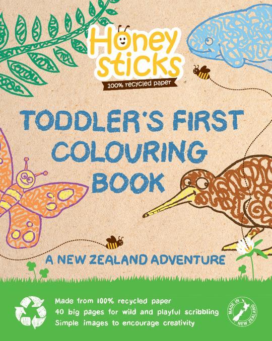 Honey Sticks Colouring Book - Refill Nation