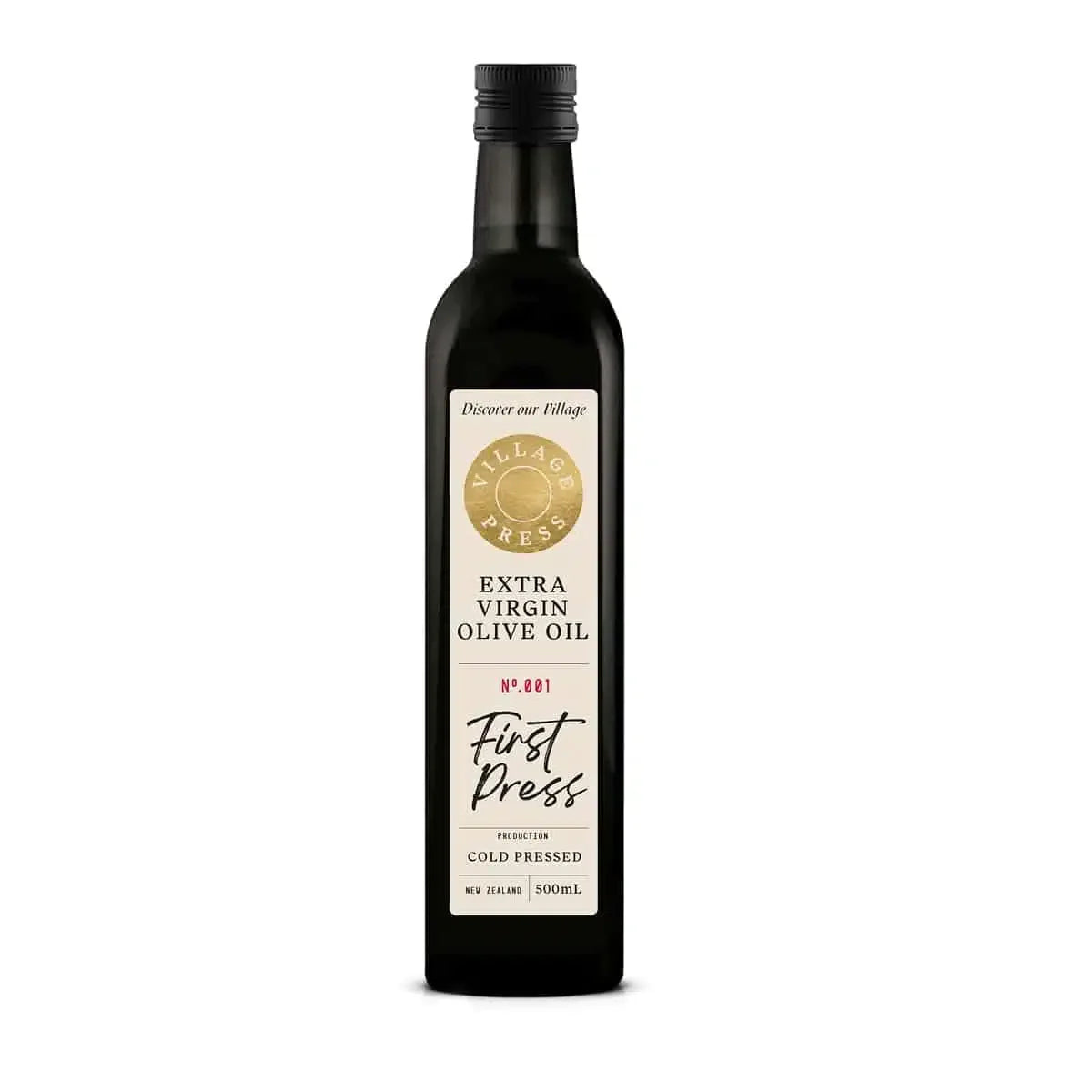 Village Press Premium Extra Virgin Olive Oil - First Press 500mL